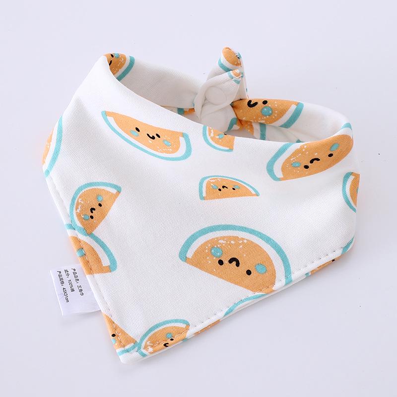 Waterproof Baby Triangle Bib - Pure Cotton for Newborns, Boys & Girls