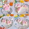 FineInno Silicone Cat Cat Claw Cake Cat UV Cat Japanese Sweets Silicone DIY Silicone Resin Handmade Gift Mold, Paw, 8-Piece Mold, Mold, Resin, Paw,