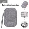 Portable Electronics Organizer: Compact Storage Bag for Cables, Chargers, and Power Banks - Ideal for Travel and Business Trips