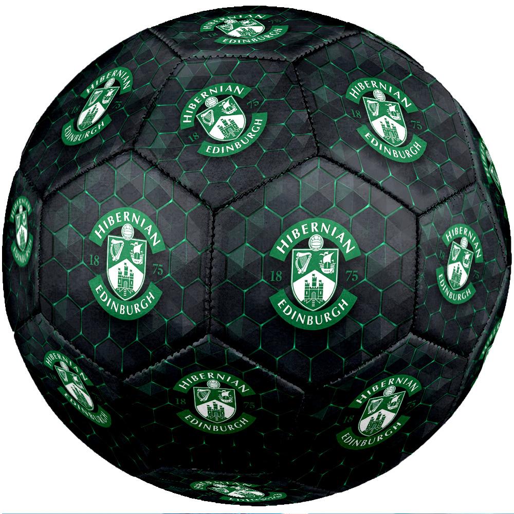 Hibernian FC Size 5 Standard Football Durable Training Match Soccer Ball for Adult Outdoor Sports