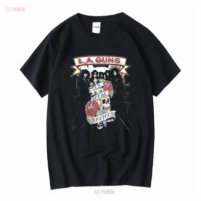 LA Guns Tričko Tour 89 Nabité Nabité Velikosti S až XXL Nové s dlouhým nebo krátkým rukávem vintage Prané Ležérní pánské
