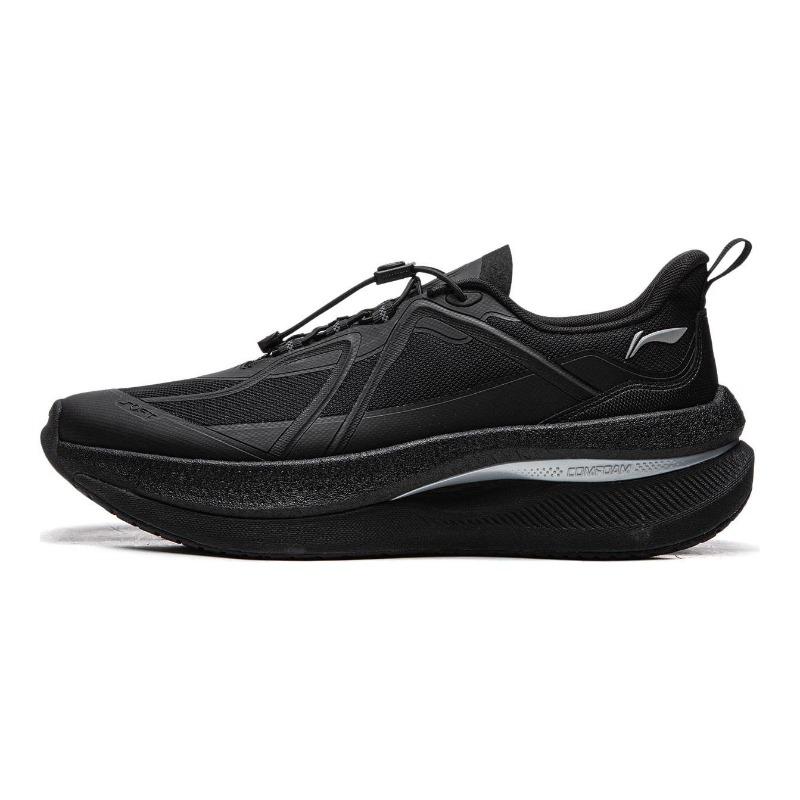 Li-Ning Soft Go Max Mens Low Top Casual Shoes Black AGLW085-1 40