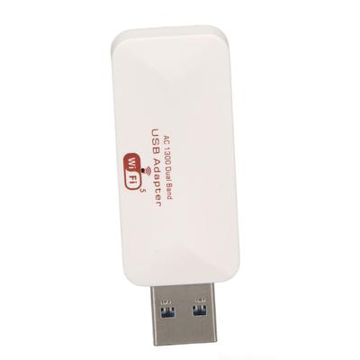 USB WiFi Adaptörü USB3.0 Çift Bant 1300Mbp Yüksek Hız MU MIMO Soft AP Modu PC Masaüstü Dizüstü Bilgisayar için Kablosuz WiFi Adaptörü