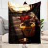 Cr7 Football Legend Blanket Soft & Cozy Perfect for Sofa Chair Bedding All-Season Use Digital Print Gifts For Family Or Friends