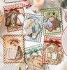 Christmas Gift Mixed Label Tag Sticker Pack Diy Handmade Material Handbook Writing Paper Decorative Sticker Notes Scrapbook