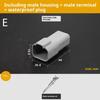 1 Pcs Dt Connector With 15Cm Wiring Harness Dt06-2S/Dt04-2P 2P 3P 4P 6P 8P 12P Waterproof Electrical Connector