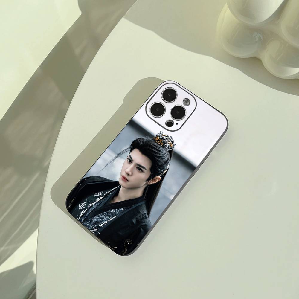 Actor -C-Chen Zheyuan Phone Case For iPhone 17,16,15,14,13,12,11 Pro Max,16/15/14Plus,XS Soft Black Cover