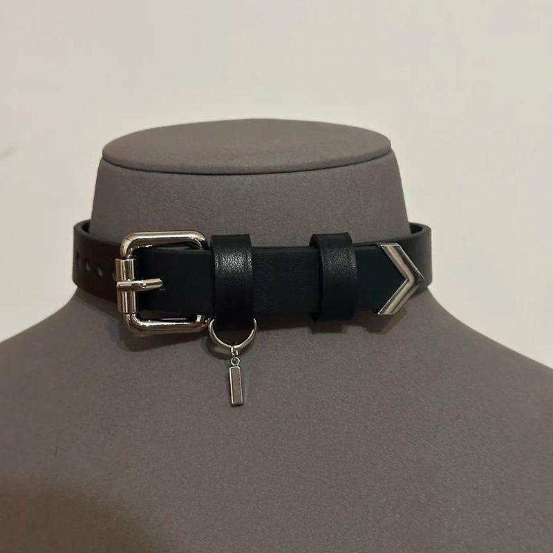 Liebe Und Tiefraum Anhänger Cosplay Choker Armband Unisex PU Kette Party Schmuck Für Frauen Männer Accessoire Geschenk