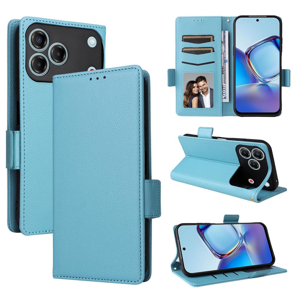 Flip Cases compatible for ZTE Blade V80 Design/nubia V80 Design, ZTE Blade V80 Vita Full-Body Protection with [RFID Blocking]