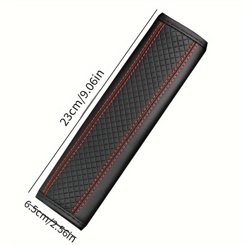 1PC Car Seat Belt Shoulder Protector Leather Universal Seat Belt Shoulder Pad Seat Belt Cover Car Seat Belt Protection Cover