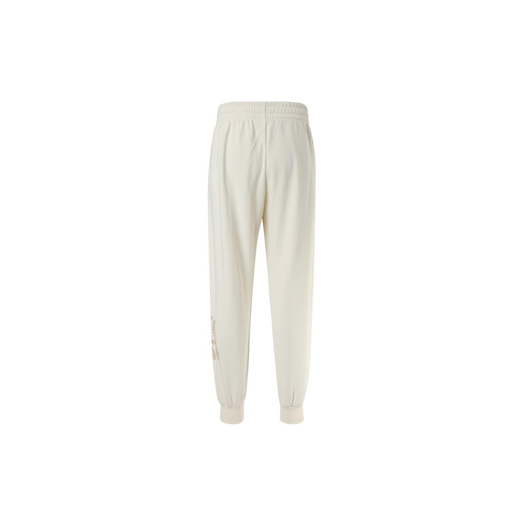 New MLB Knitted Sports Pants Unisex Cream 3APTM0834-50CRS