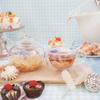 Multifunctional 350 ML Glass Sugar Jar with Lid Spoon Leak-proof Spice Storage Container Transparent Candy Pot Grains