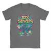 Meme 67 Six Seven Funny Humor Italian Brainrot T-Shirts Men Awesome Cotton T-Shirts Summer O Neck Tee Shirt Tops