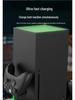Xbox Series X Kühlbasis mit Ladegerät, Kopfhörerständer & Kartenaufbewahrung