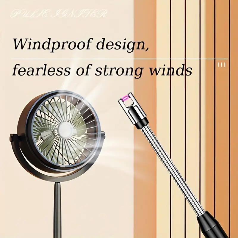 Brichetă electrică, reîncărcabilă prin USB, brichetă electronică cu arc cu plasmă pentru lumânări, bucătărie, grătar