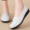 Women Shoes Soft Leather Women's Loafer New Flats Slip On Casual Shoes Flat Shoes Women White Footwear Zapatos De Mujer