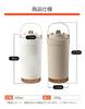 Olesew Tumbler with Ceramic with Direct Stainless Keeps Drinks Hot or Easy to Popular and Stylish for and Kids Straw, Coated, 500ml, Portable, Handle,
