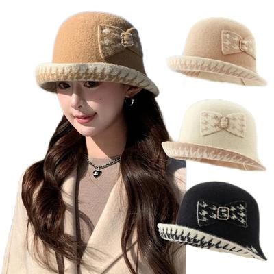 Winter Hat Women's Big Head Circumference Wool New Japanese Knitted Warm Foreign Gas Thickened Cold and Windproof Cold Hat