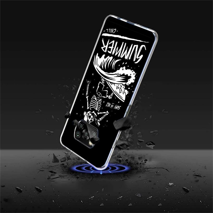 Surf Board Aesthetic Cover Phone Case For Xiaomi Poco F7 Ultra X7 X6 X5 Pro M7 Redmi 15C 15 13C 13 12C 12 10C 10 9A 9C 9T 9 Shel