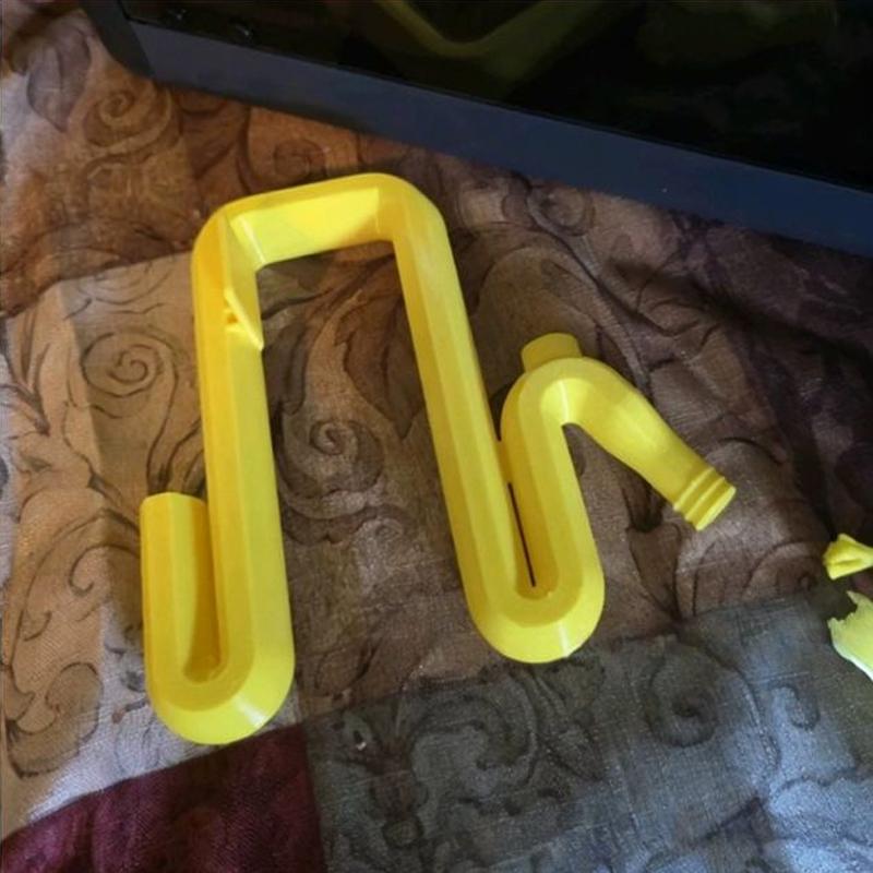 Комплект для перелива дождевой воды - Самовсасывающий сифонный шланг, Легкий автоматический слив и наполнение - Предотвращение наводнений в чрезвычайных ситуациях жёлтый