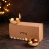 Pure Brass Diya  | Diya for Pooja | Oil Lamp for Mandir | for Daily/Festive Worship, Home, Diwali,