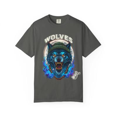 Mystic Wolves Streetwear T-Shirt - Urban Graphic Tee, Unisex Shirt,