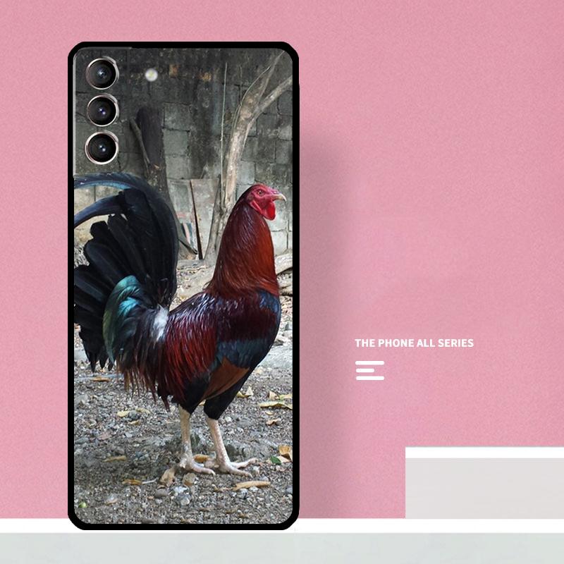 Cock Rooster Chicken Phone Case For Samsung Galaxy S26 S23 Ultra S20 S21 S22 S24 S25 Plus S10 S25 FE Cover Coque