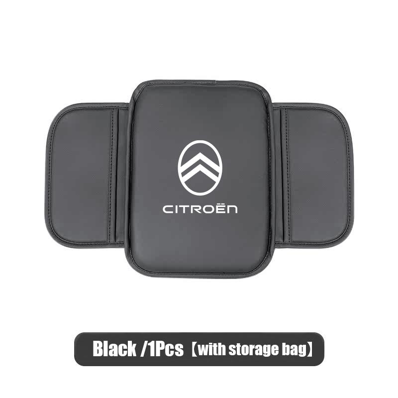 Car Interior Armrest Box Pad Leather Center Console Cushion For Citroen C5X e-C4 X e-C3 C4 C3 C5 Berlingo C-Elysee C-Crosser C1