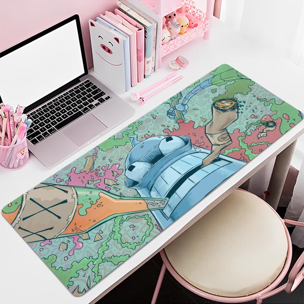Tappetino Mouse Cartoon F-Futurama Skin Personalizzata Cartoon Anime Tappetino Mouse da Gioco Tappetini Mouse Tastiera Tappetino Scrivania Accessori Camera da Letto