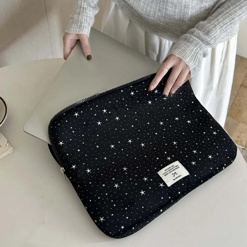 3 Sizes Laptop Sleeve Bag Portable Laptop Case Korean Style Computer Bag