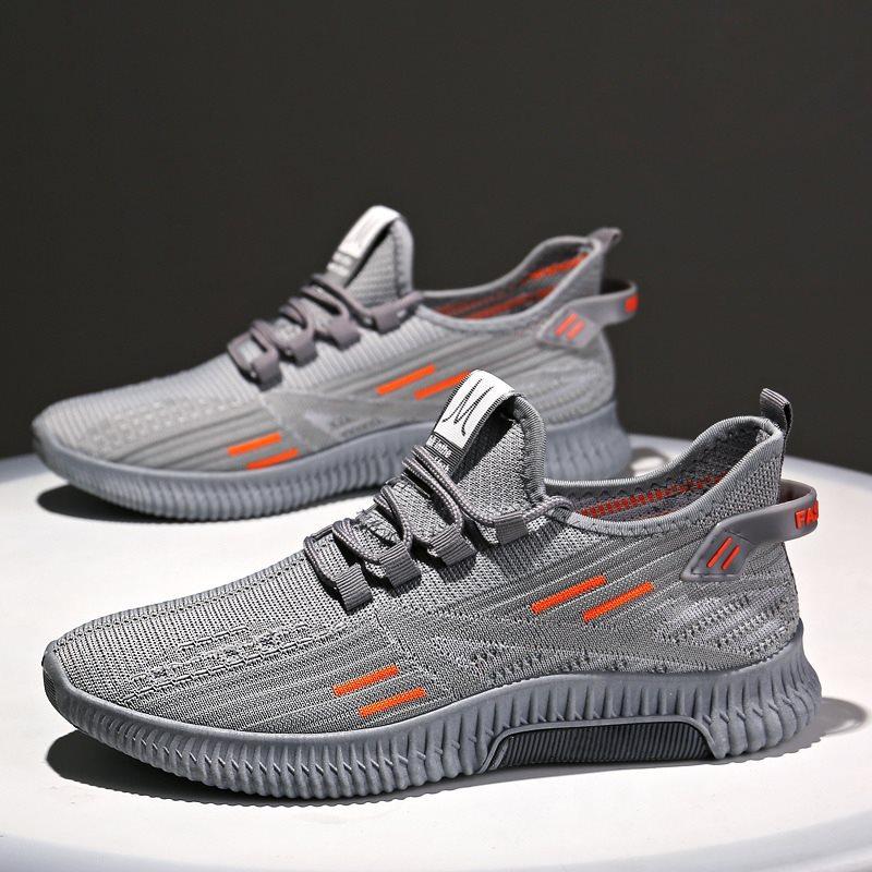 Leichte Sport Herrenschuhe, Modisch und Trendy, Atmungsaktive Mesh Freizeitschuhe, Weich besohlte Einzelne Schuhe