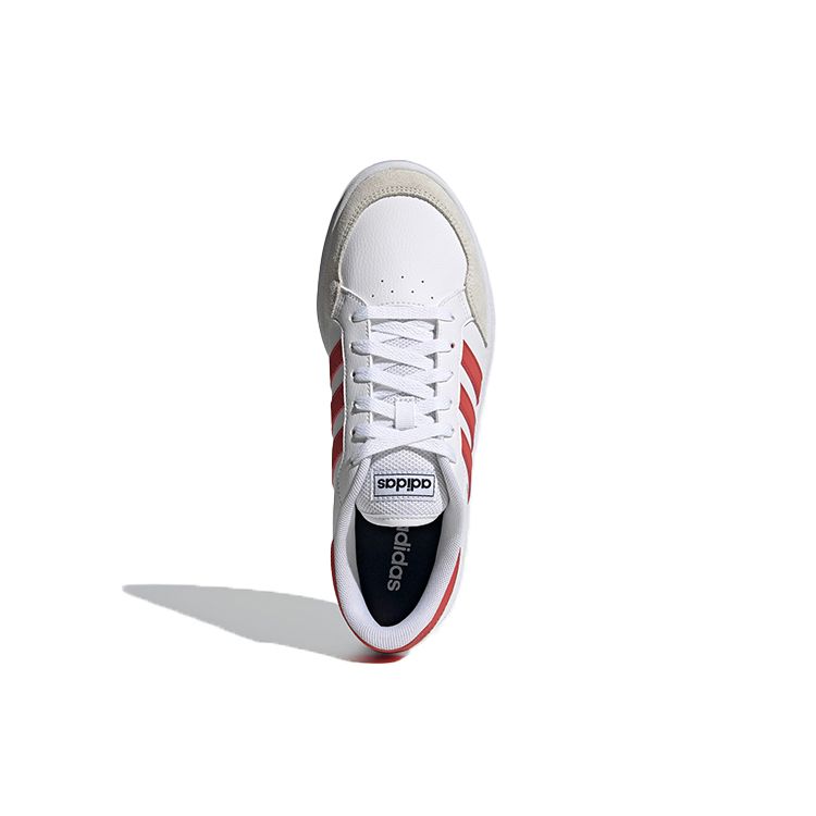 Adidas Neo Low-Top Skate Shoes Unisex Sneakers White Red FZ1838