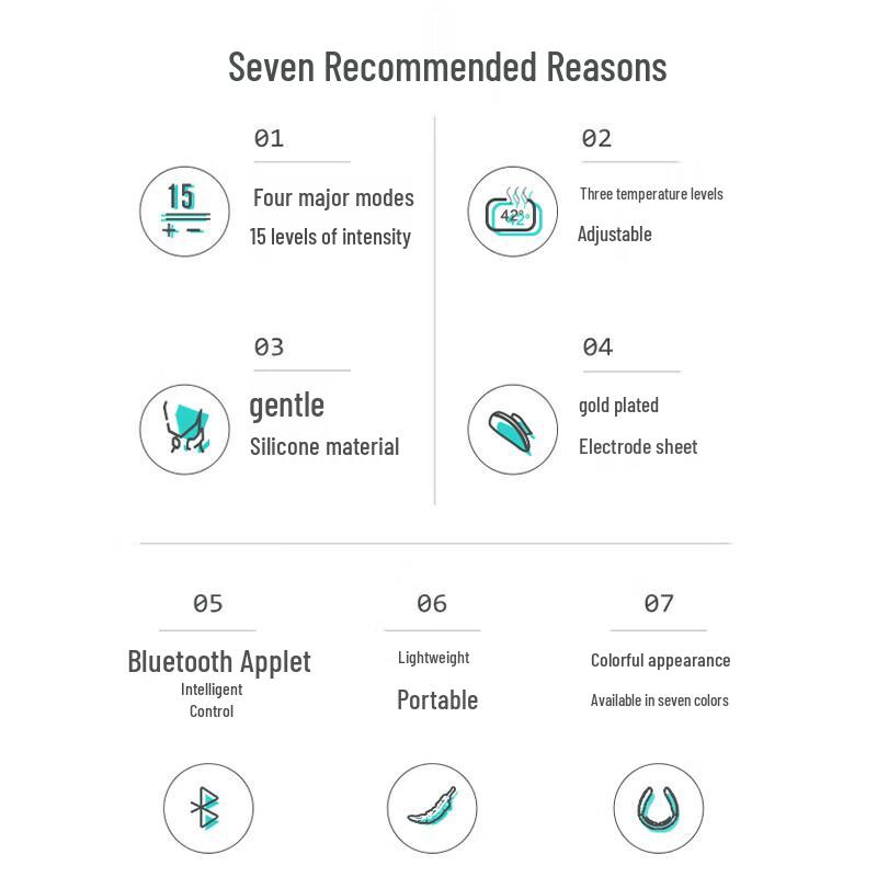 K6 Smart Neck Massager with Heat and Pulse Therapy