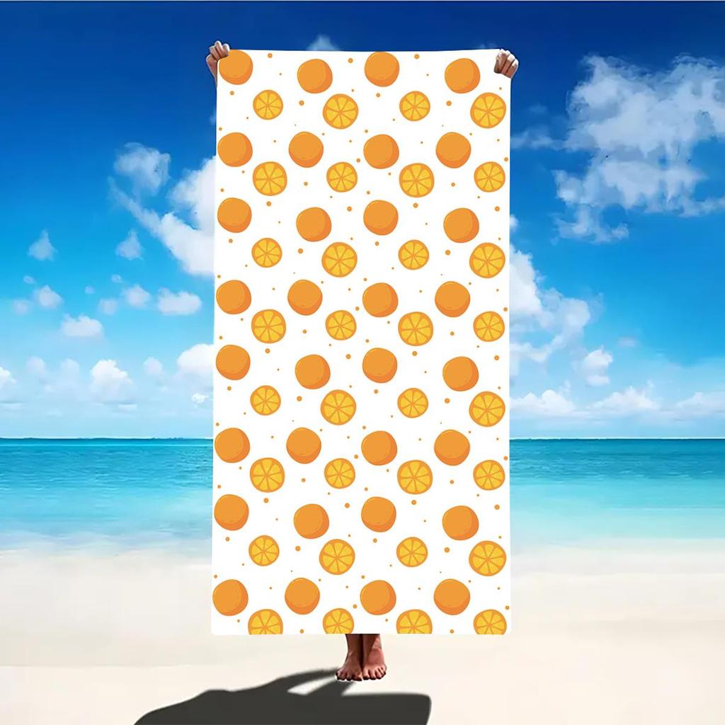 Beach Towel Portable Quick Fast Dry Sand Outdoor Travel Swim Blanket Thin Yoga Floral Print Mat Personalization Stripes Towel