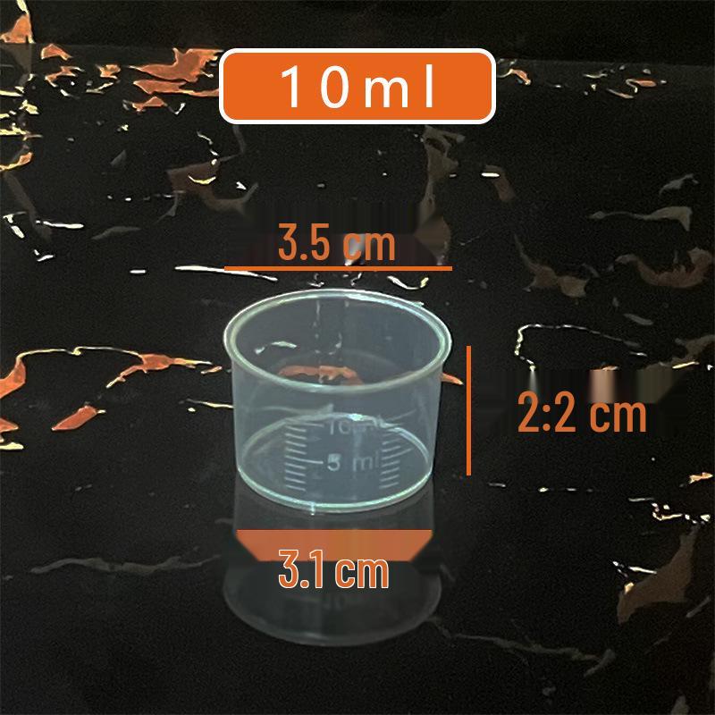 Food Grade Plastic Measuring Cup with Scale - Ideal for Milk Tea Shops & Baking, Large Capacity.