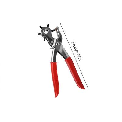 1Pcs Punching Pliers Multi-Functional Labor-Saving Belt Puncher Home Belt Trouser Belt Watch Belt Eyelet Punching Machine Tool