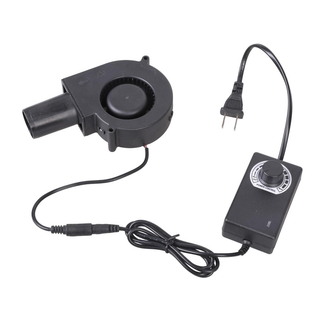 Air Blower 97mm With Variable Speed Control For Instantly Fire Starting In Camping Picnics And Barbecues