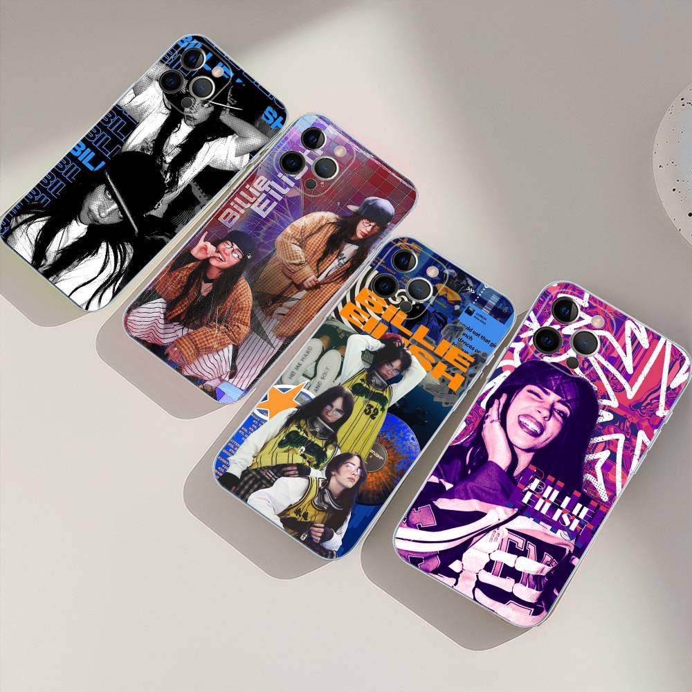 Pop Singer B-Billie Transparent Phone Case For IPhone 17 Air 16 Pro Max 15 14 13 12 11Plus Shockproof Cover