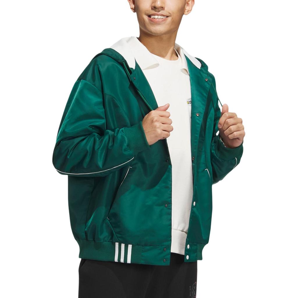 adidas Neo Velvet Feel Coat Unisex Forest Green IK3420