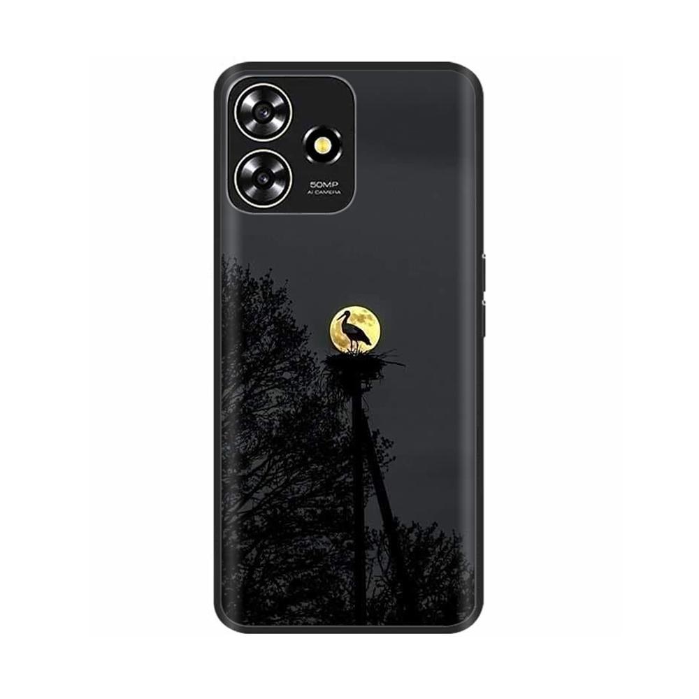 For ZTE Blade A73 4G Phone Case Lovely Silicone Back Cover For ZTE Blade A73 4G A 73 Cases Liquid Silicon Anti Drop Funda Coque