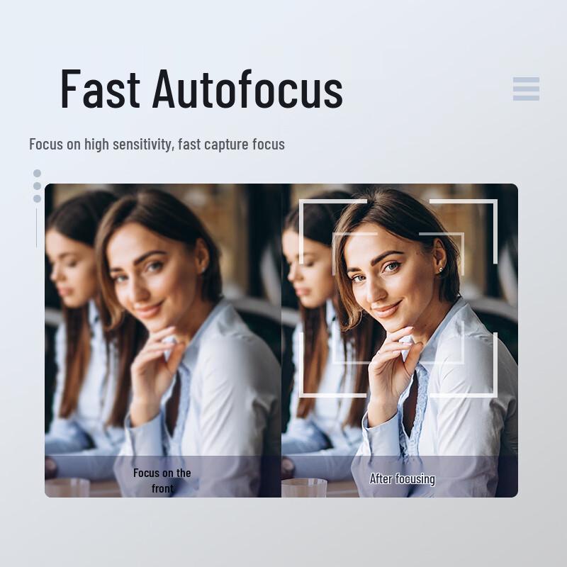 Huachang Vision 4K Wireless Video Conference Camera with 3x Optical Zoom (CN version)