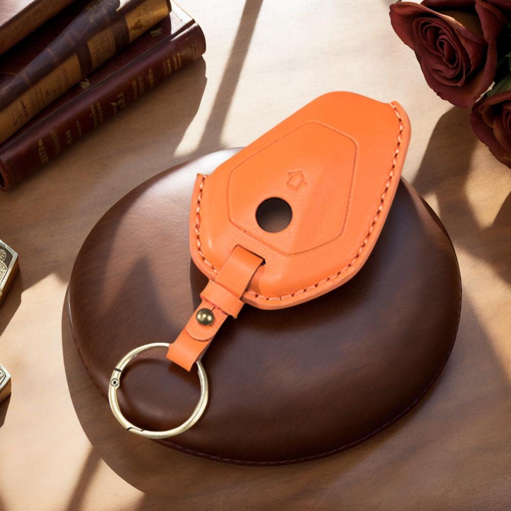Motorcycle Leather Key Case Full Protection Motorcycle Keychain Remote Cover Bag Protective Case for BMW 1300GS R12