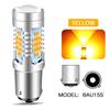 2pcs 30-SMD T20 7440 W21W W21/5W 7443 1156 Ba15s P21W Bau15s PY21W 1157 LED Signal Brake Stop Reverse Light Bulb  Amber White