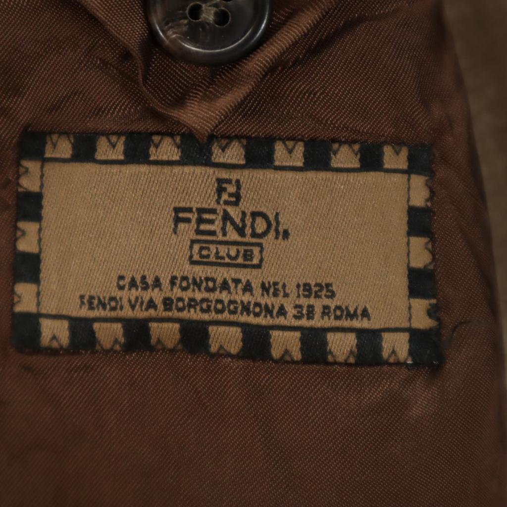 Fendi Herrenanzug aus Wollmischung, hergestellt in Italien, Setup schwarz, gebraucht