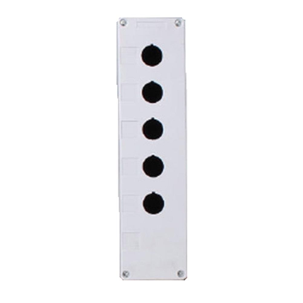 Industrial Control Button Box White IP65 Oxidation Resistance Waterproof 1 Pcs Dustproof Accessories Brand New