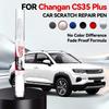 Für Changan CS35 Plus 2012-2025 S101 S201 Lackreparaturstift Ausbesserungsstift Kratzerentferner DIY Autozubehör Schwarz Weiß Braun