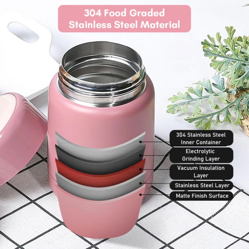 300ml Babykostglas Edelstahl Vakuum