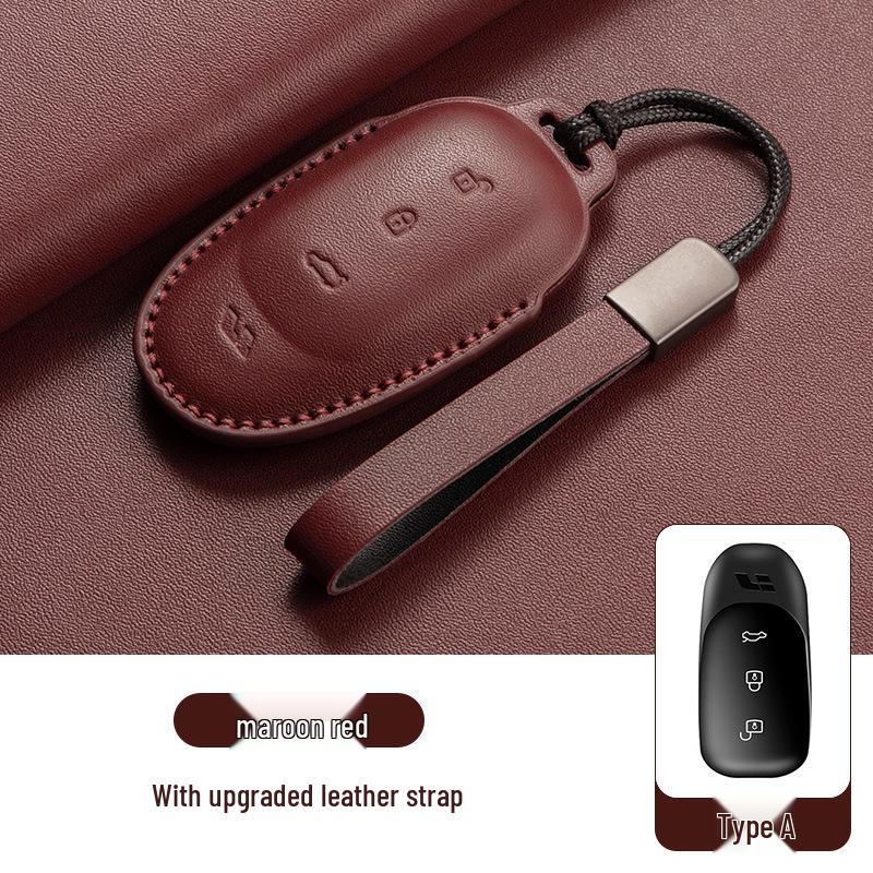 MAGE Premium Leather Key Cover for 2024 Li Auto L6-L9 Models