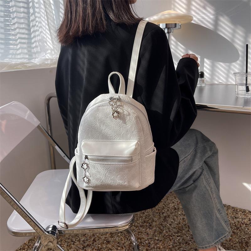 Small Bag Women's Bag Summer Fresh New Trendy Fashion Women's Backpack Casual Lightweight Travel Bag Small Backpack