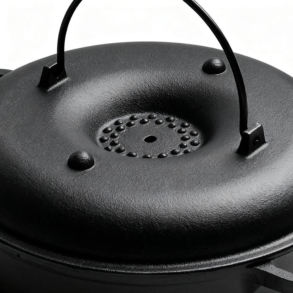Roasting Pan With Lid Iron Sweet Potato Pot With Clip And Gloves Cooking Pan For Home Kitchen Sweet Potato Corn BBQ Vegetables